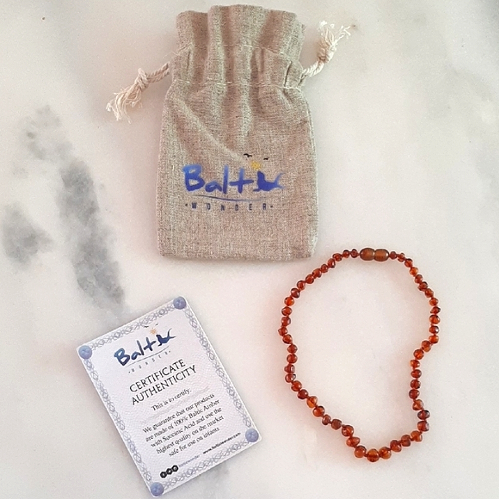 Balt Wonder Baltic Amber Teething Necklace